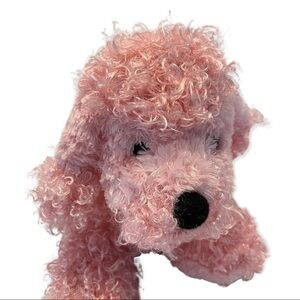 Ganz Webkinz Pink Poodle 9" Plush Stuffed Animal Toy Only No Code HM107